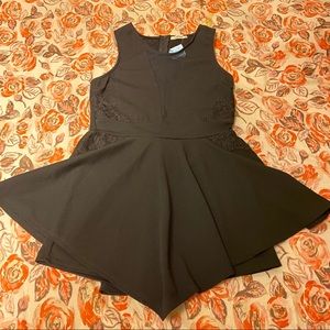 NWT Ritual Black Lace Cut Out Romper